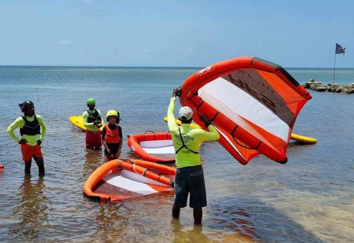Coaching wingfoil Guadeloupe