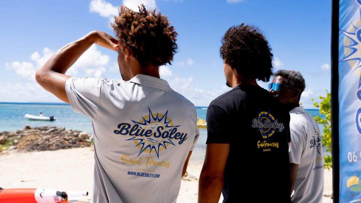 Transparent kayak Guadeloupe