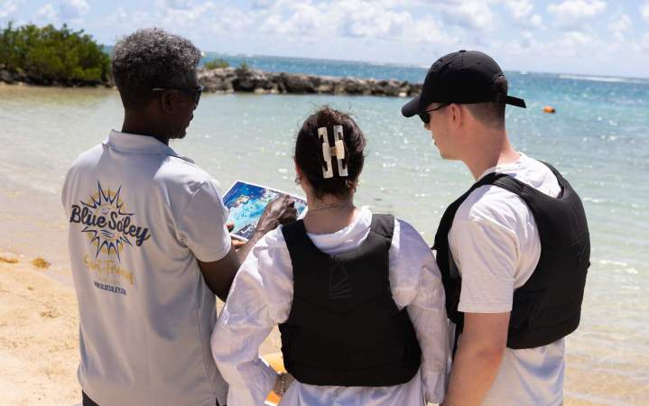 Kitesurfing school Guadeloupe