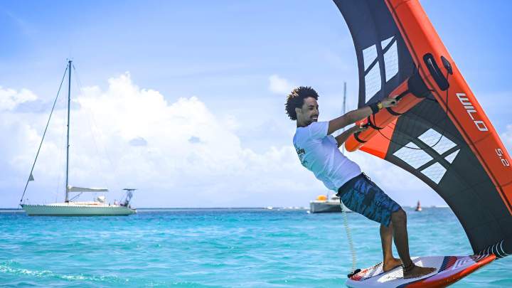 Wingfoil lessons Guadeloupe